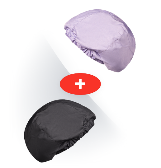 Lilac (Women) + Black Plaid (Men)