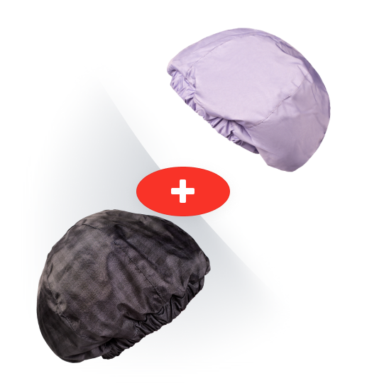 Lilac (Women) + Black Camouflage (Men)